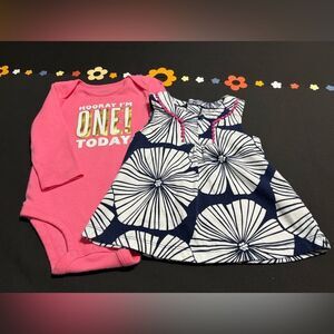 Carter’s Birthday Onesie And Dress